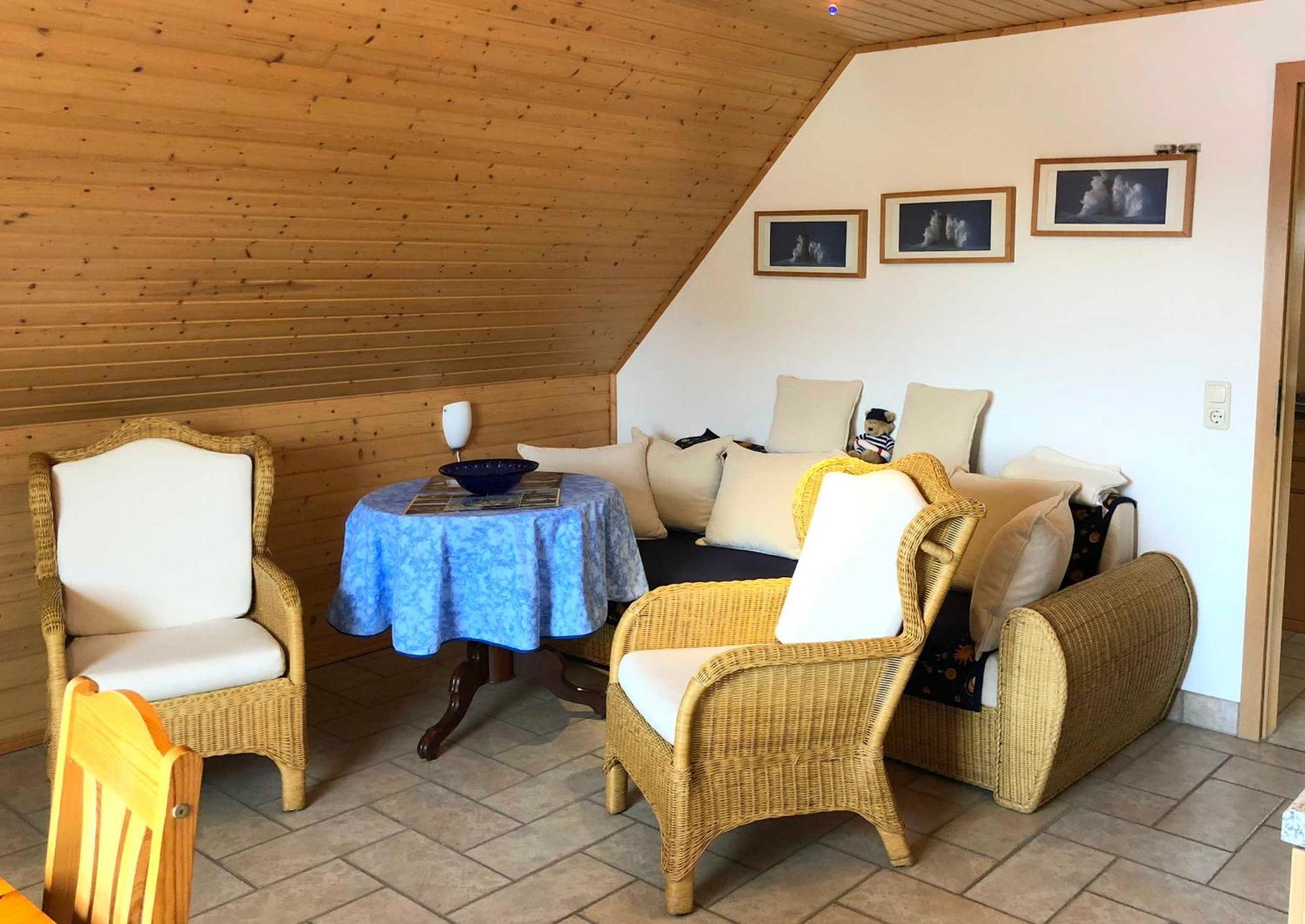 Ferienwohnung Mit Garten Wieck Exterior foto